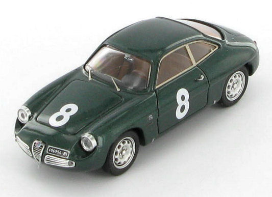 <center>Alfa Romeo Giulietta SZ #8 Targa Florio 1961 1:43