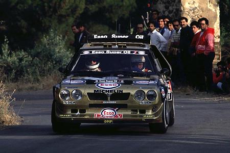 Lancia Delta S4. (Esso Lancia Delta S4),